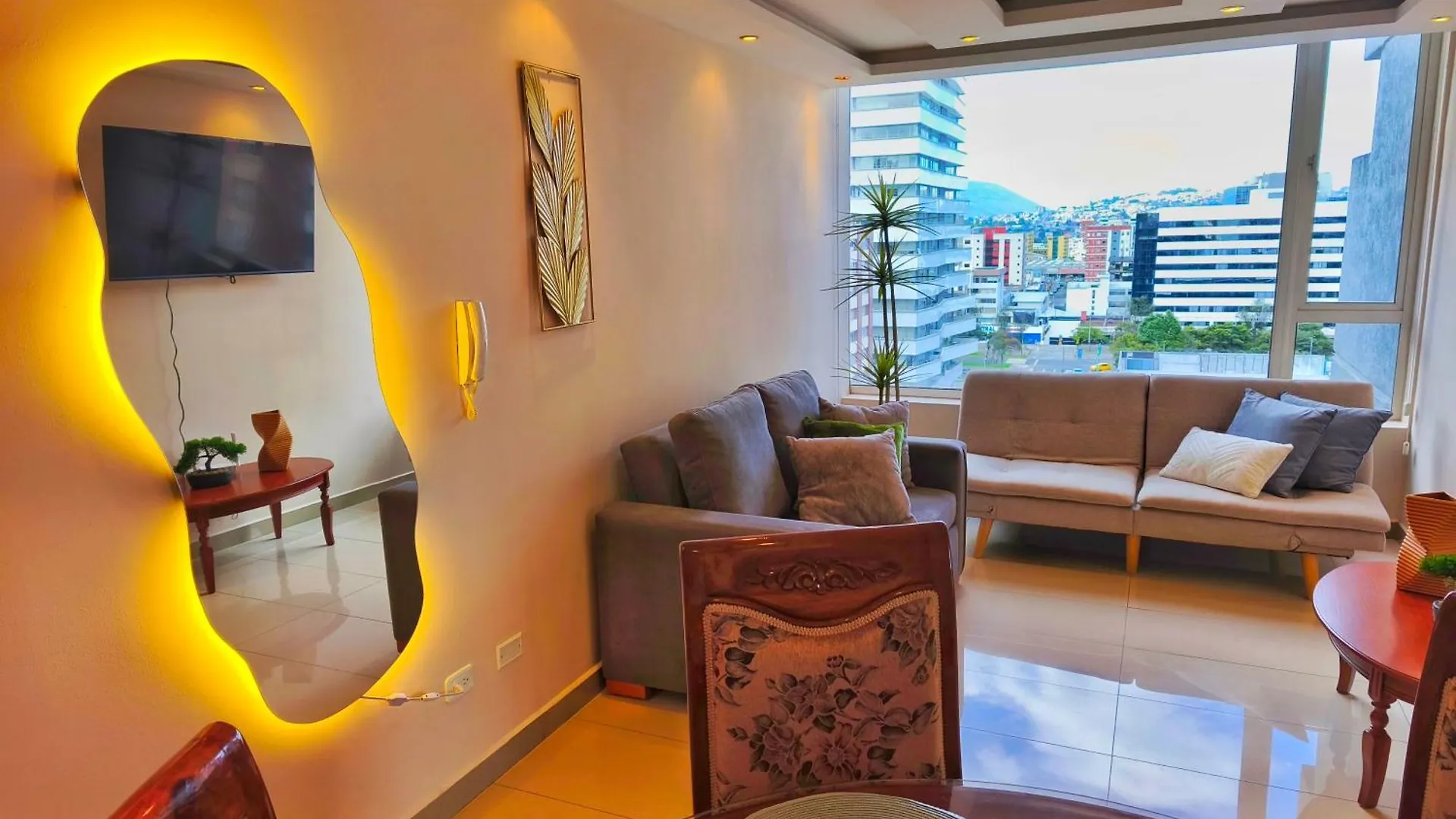 Apartment 12 Floor Carolina Area Best View 2Br Cci Quito Coliving Ecuador Ecuador