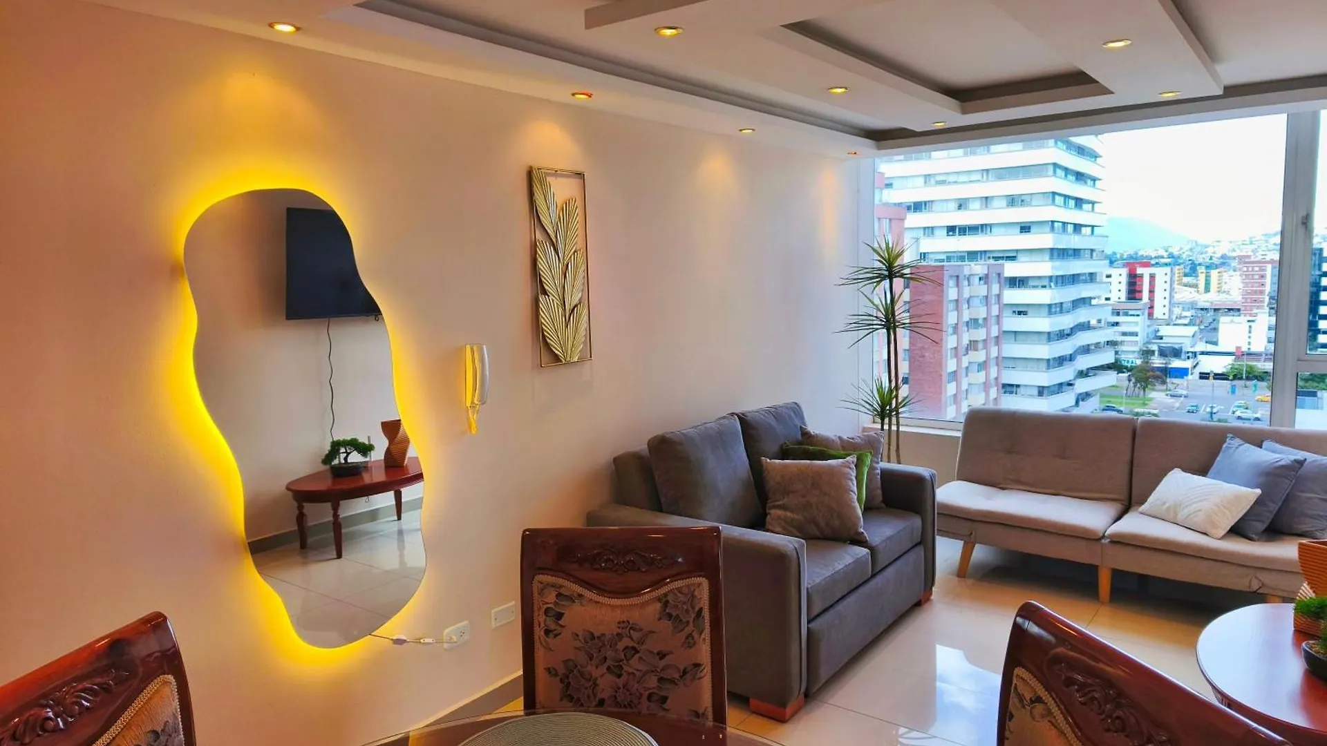 Lägenhet 12 Floor Carolina Area Best View 2Br Cci Quito Coliving Ecuador